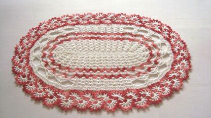 Crochet Doily Pattern Enchanting Oval Doily Oval Doily Pattern Crochet