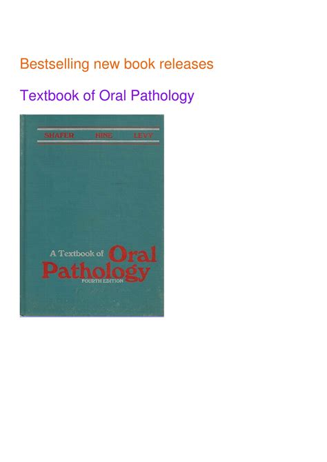 Ppt Pdf Textbook Of Oral Pathology Powerpoint Presentation Free