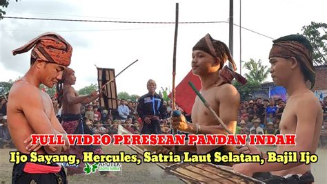 Ful Video Peresean Pandan Indah Hercules Ijo Sayang Vs Satria Laut