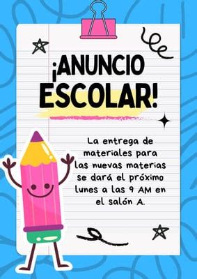 Plantillas Para Carteles Escolares Gratis Canva