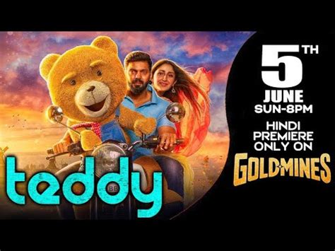 Teddy Hindi Dubbed Release Date Arya Sayyesha Satish Tv Par