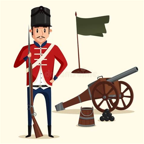 Revolutionary War Musket Stock Illustrations – 19 Revolutionary War ...