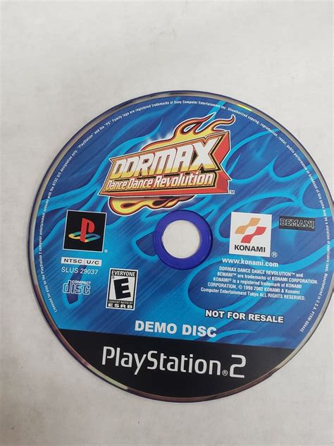 Playstation Ddrmax Dance Dance Revolution Demo Konami Ps Rare