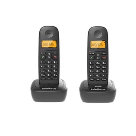 Telefone Sem Fio Digital Ramal TS 2512 Preto Intelbras Shopee Brasil