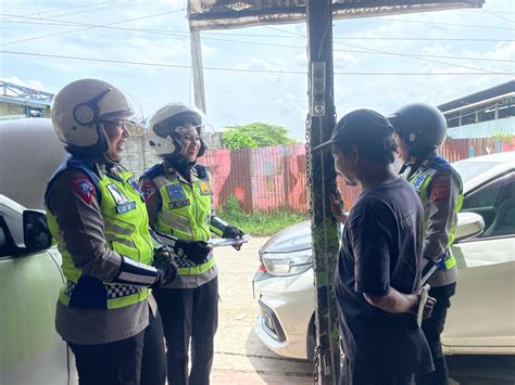 Optimalkan Pam Ops Mantap Brata Srikandi Polri Polres Karawang Dukung