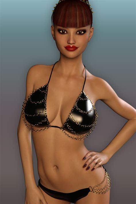 Instyle Fashion Bikini For Genesis Female Daz D