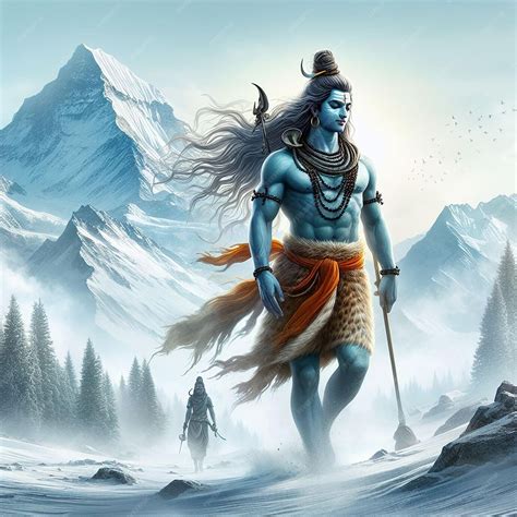 Premium Photo Lord Shiva 3d Wallpaper Banner Mahadev Ai Generated