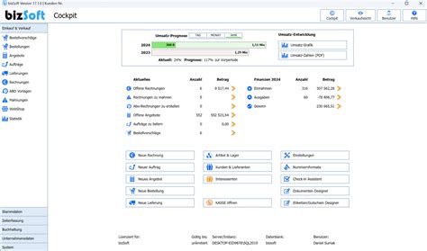 Faktura Programm Mit Bizsoft In Sekunden Rechnungen Schreiben