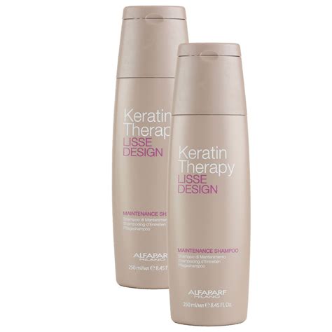 Alfaparf Milano Keratin Therapy 2 X 250 Ml LD Shampoo Set Bei Riemax