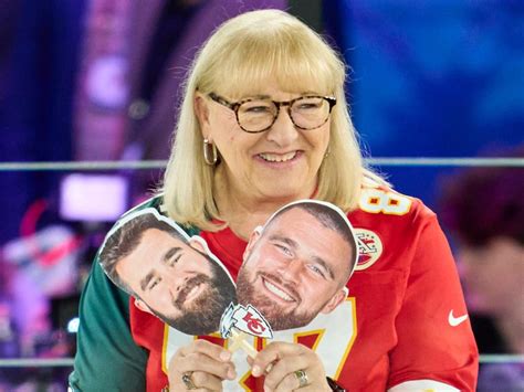 Donna Kelce Made the Most Adorable Fashion Choice to Support Her Dueling Sons at the Super Bowl