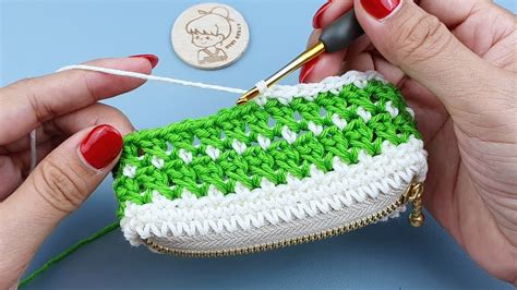 How To Crochet Purse With Zipper With Amazing Crochet Stitch Pattern