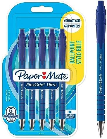 PAPER MATE Flexgrip Ultra Druckkugelschreiber Mittlere Spitze 1 0 Mm