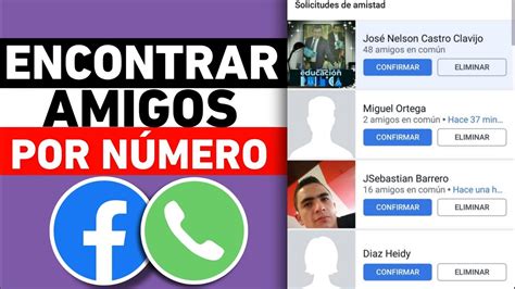 C Mo Encontrar Amigos En Facebook Por Su N Mero De Tel Fono Youtube