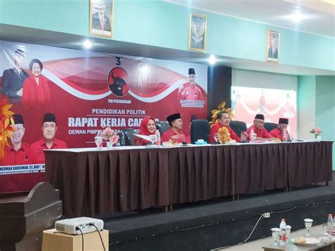 Kuatkan Barisan Jelang Pileg Pilpres Pdip Kabupaten Cianjur