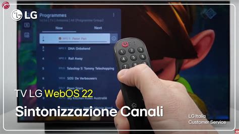 Tv Lg Come Sintonizzare E Modificare Canali Tv Webos Youtube