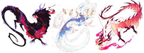 Drakes Of Three Fates Lunar New Year 2024 By Alkemistry On Deviantart