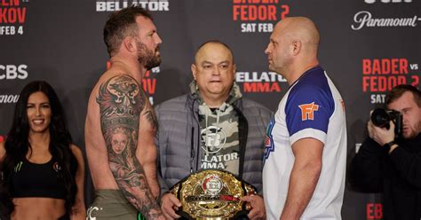 Bellator 290 Results Bader Vs Fedor 2 MMA Fighting