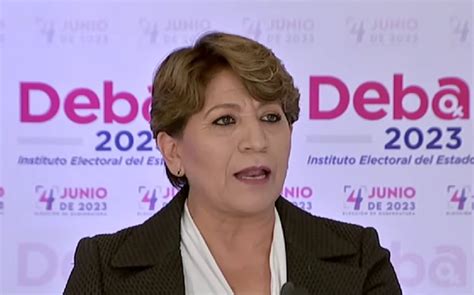 Frases Del Primer Debate De Las Candidatas A La Gubernatura Del Edomex