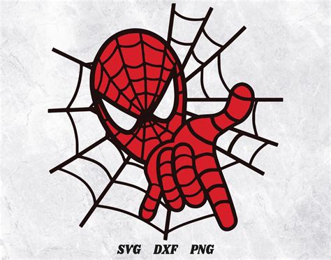 Spiderman Svg Spiderman Dxf Spiderman Png Spiderman Cut Etsy Uk