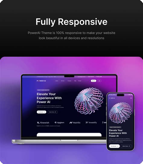 Power AI - Artificial Intelligence Multipurpose Website HTML Template