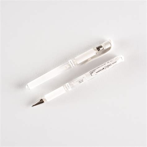 Uni-Ball Signo Gel Impact Pen White Broad 1.0 mm