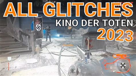 ALL Glitches Kino Der Toten Bo1 Zombies Call Of Duty Black Ops After