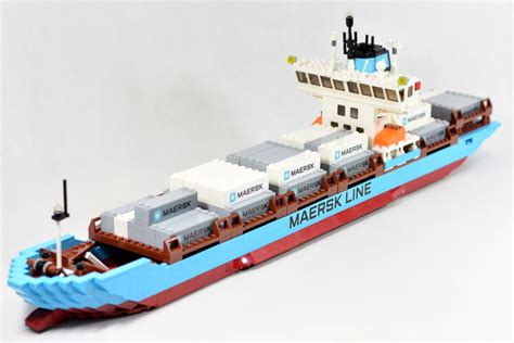 Lego 10155 Maersk Line Container Ship 2010 Rok 7361875196 Oficjalne