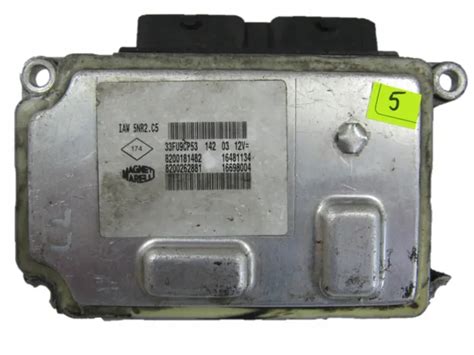 RENAULT CLIO 1 2 Komputer Sterownik Iaw 5Nr2 C5 EUR 240 99 PicClick FR