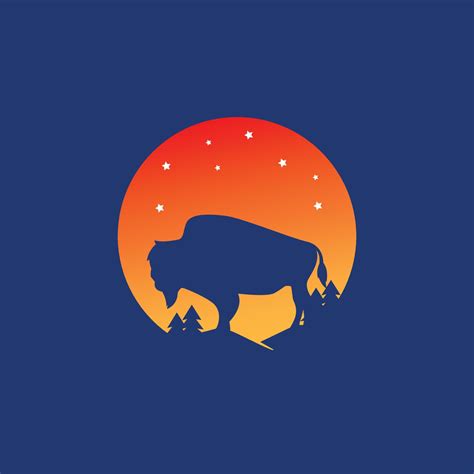 Bison Logo Design Template 6308318 Vector Art at Vecteezy