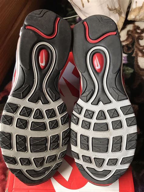 Nike Air Max 97 Dark Grey Gym Red Size 105 For Sale In Plainfield Il