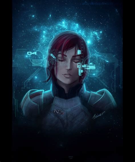 Jane Shepard Mass Effect 3 Sci Fi On Deviantart Mass Effect