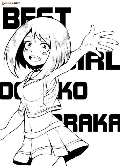 Desenhos De My Hero Academia Para Colorir Imprima Gratuitamente The