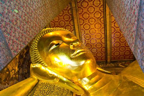 Reclining Buddha, Bangkok, Thailand. Stock Image - Image of monument ...