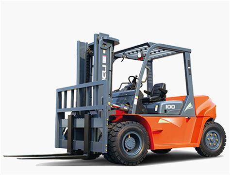 10 Ton Diesel Forklift With Fork Positioner Enduro