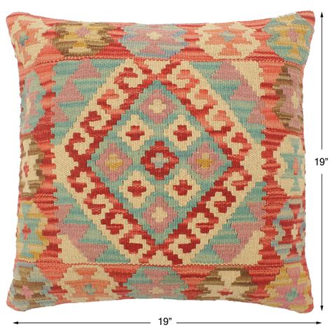 Shabby Chic Turkish Cowan Hand Woven Kilim Pillow Bed Bath And Beyond