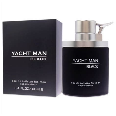 Myrurgia Yacht Man Black Edt Spray Oz Unit Kroger