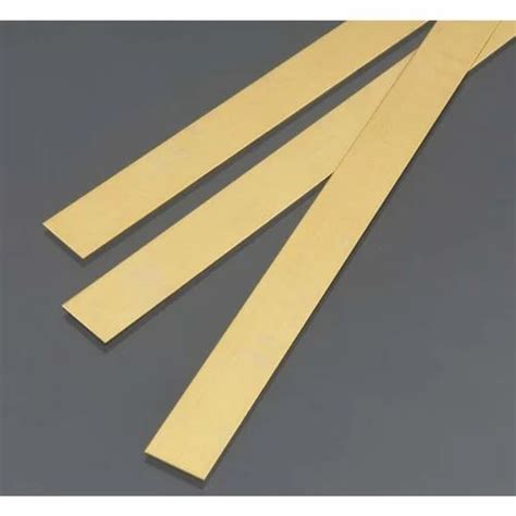 Yellow Flat Brass Strip Grade C28000 2 8 Mm At ₹ 380 Kg In Mumbai Id 13095170573