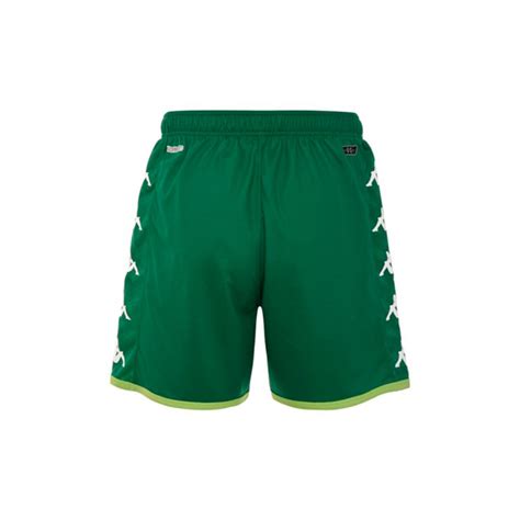 Shorts Kappa Deportivo La Coruña Away Kit 2022 2023 Green Fútbol Emotion