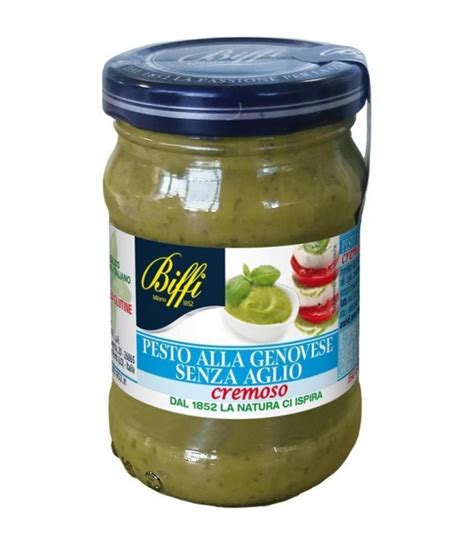 Sugo Biffi Pesto Genovese Senza Aglio Fresco Gr