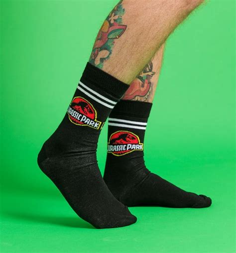 Jurassic Park Life Finds A Way Socks