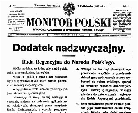 Odezwa Do Narodu Polskiego Kadr Historii PamietajSkadJestes Pl