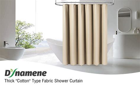 Amazon Dynamene Long Fabric Shower Curtain Inch Waffle Weave