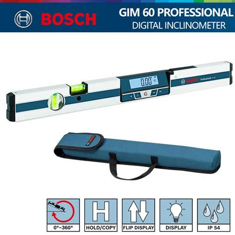 Bosch Professional Gim 60 L Digital Inclinometer Edu Svet Gob Gt