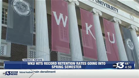 WKU Hits Record High Retention Rates Going Into The Spring Semester