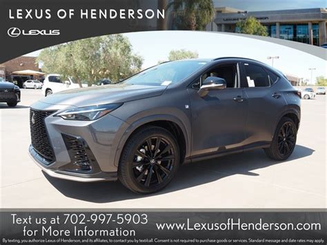 New 2024 Lexus Nx 350 F Sport Handling Awd 4d Sport Utility In Henderson 0h240049 Lexus Of