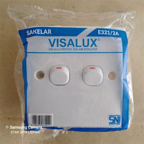 Jual Saklar Visalux Clipsal Inbow Saklar 1gang 2gang 3gang 4gang