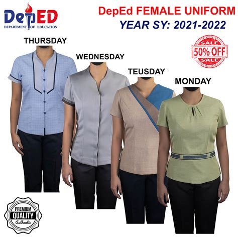 Deped Uniform For Women