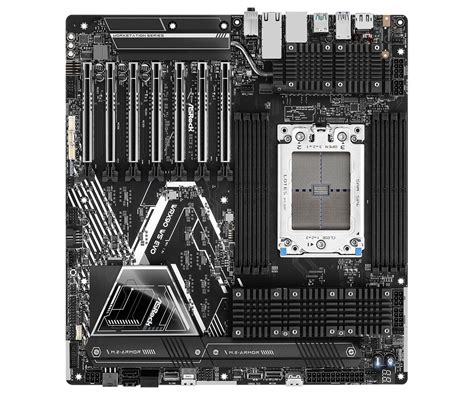 Asrock Rack Server Motherboard Wrx Ws Evo