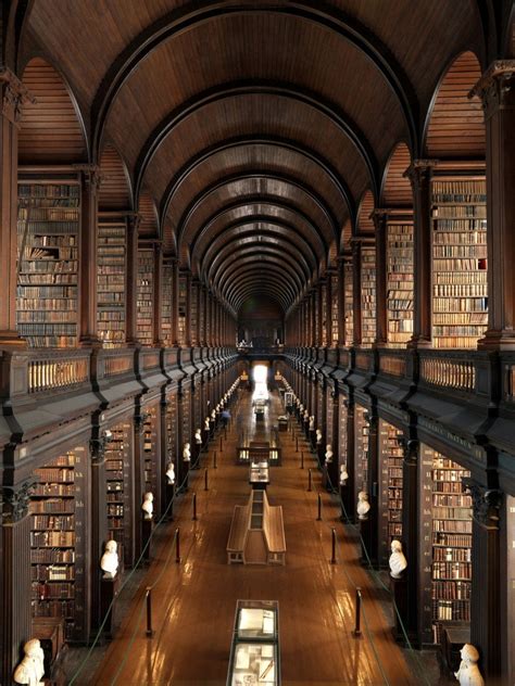 I always envisioned the Hogwarts library would look like this (x-post from pics) : r/harrypotter