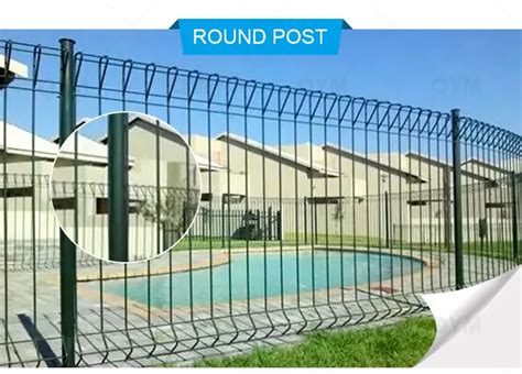 Galvanized Powder Coated Security Rolltop Brc Panel Fence High Quality